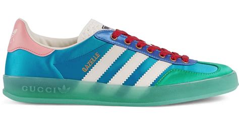 gucci adidas blue